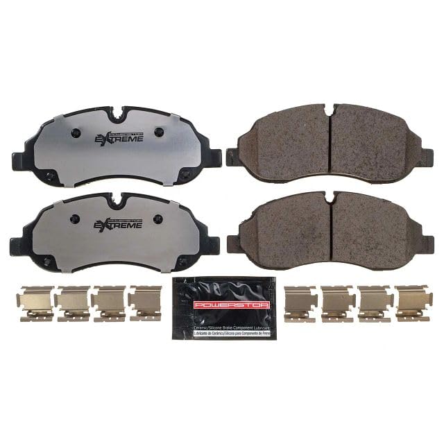 Power Stop Z36 Truck and Tow Front Brake Pads For Ford Transit-150 2015-2021 Ford Transit-250 2015-2021 Ford Transit-350 2015-2021 Ford Transit-350 HD 2015-2023 Z36-1774