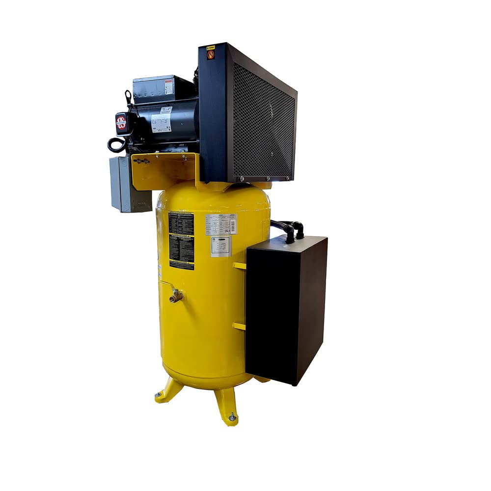 EMAX Compressor EMXES10V080V1 (10 Hp 2 Stg 1 Ph Vert 80 Gal), 1 Pack