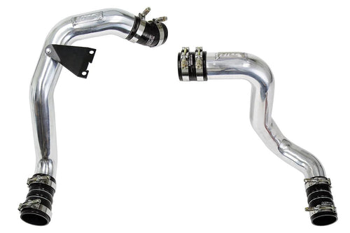 Polished HPS Performance Intercooler Charge Pipe Kit Cold Side and Hot Side Compatible for 2003-2007 Ford F250 F350 F450 F550 Superduty Powerstroke 6.0L Diesel Turbo, 17-145P