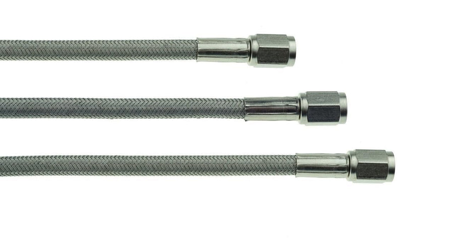 Performance Red Horse 3300-04-48 Straight -04 An Female To Straight -04 An Female 48" Pre-Assembled Brake Line