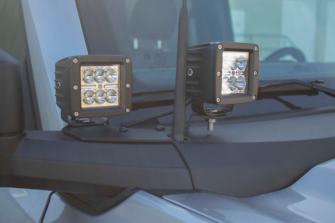 Bronco Light Brackets Fishbone Offroad FB21350