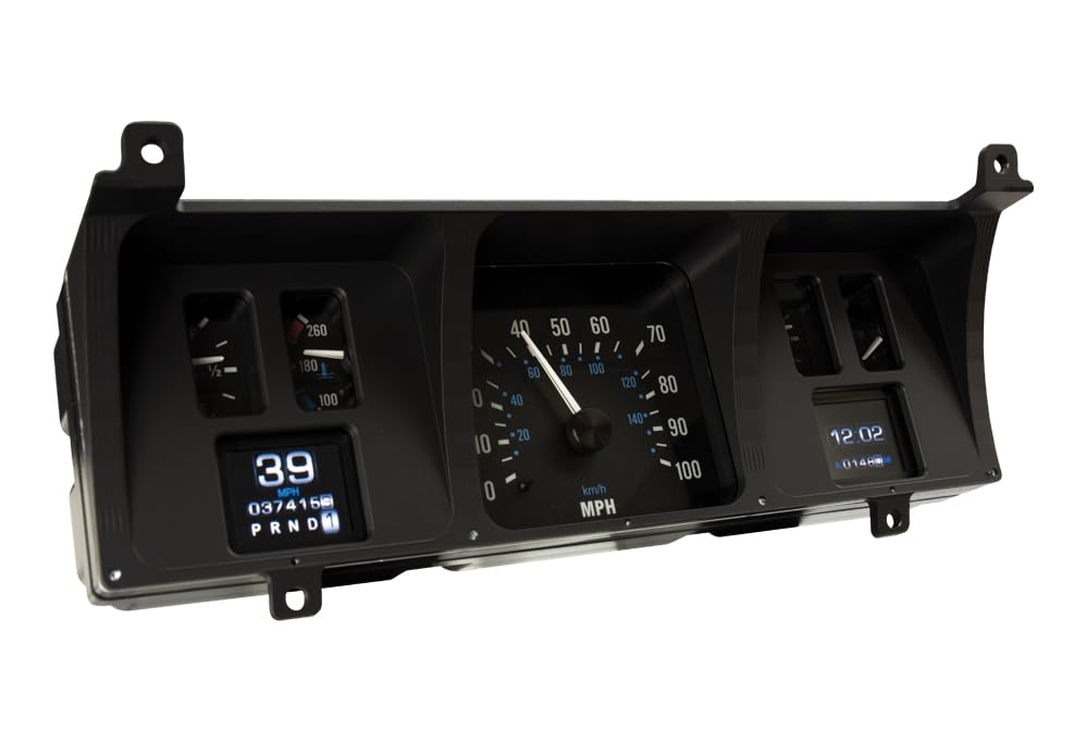 Dakota Digital Retrotech RTX-86J-WAG-X Gauge Instrument System Compatible with Jeep 1986-91 Wagoneer and 1986-88 J-Trucks