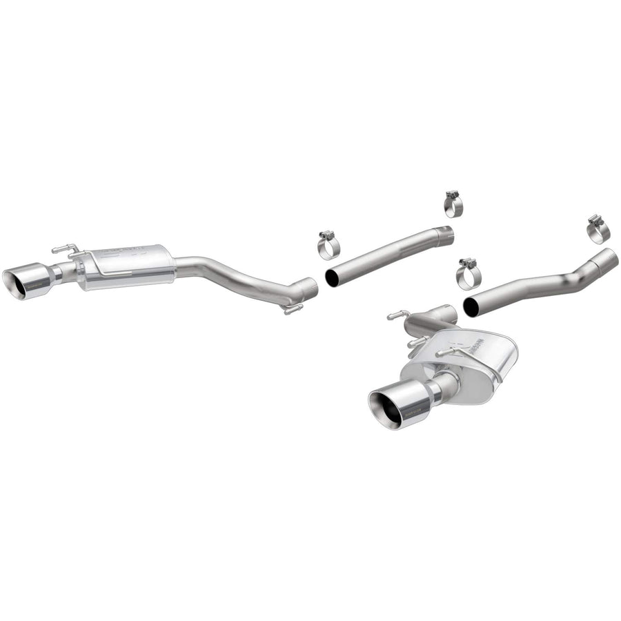Large MagnaFlow Stainless Steel Performance Exhaust System Kit 15092