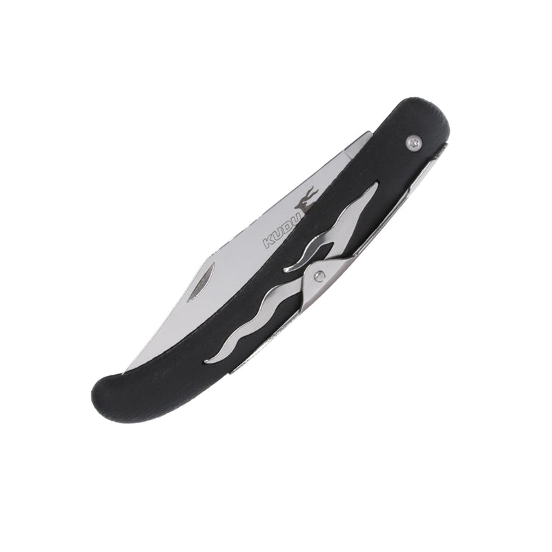 KUDU LITE Cold Steel / 10" Overall / 4 1/4" Blade / 2MM Thick / 5CR15MOV Steel/Blister Packed,Black