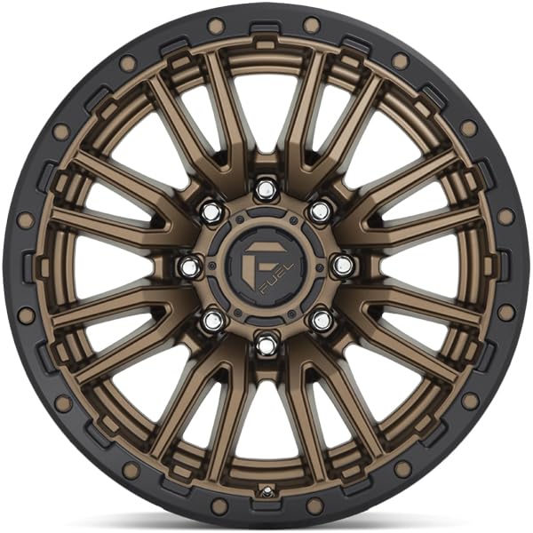 D681 REBEL FUEL OFF-ROAD 20X10, 8X170, 4.79, -18mm MATTE BRONZE BLACK BEAD RING - D68120001747