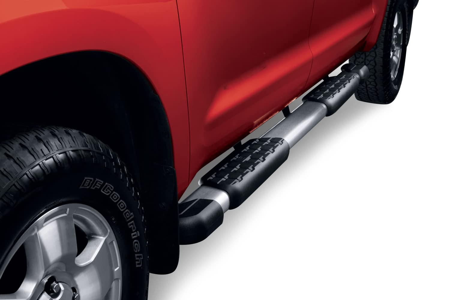 Aluminum Black Horse OEM Replica Running Boards Compatible with 2007-2021 Toyota Tundra All