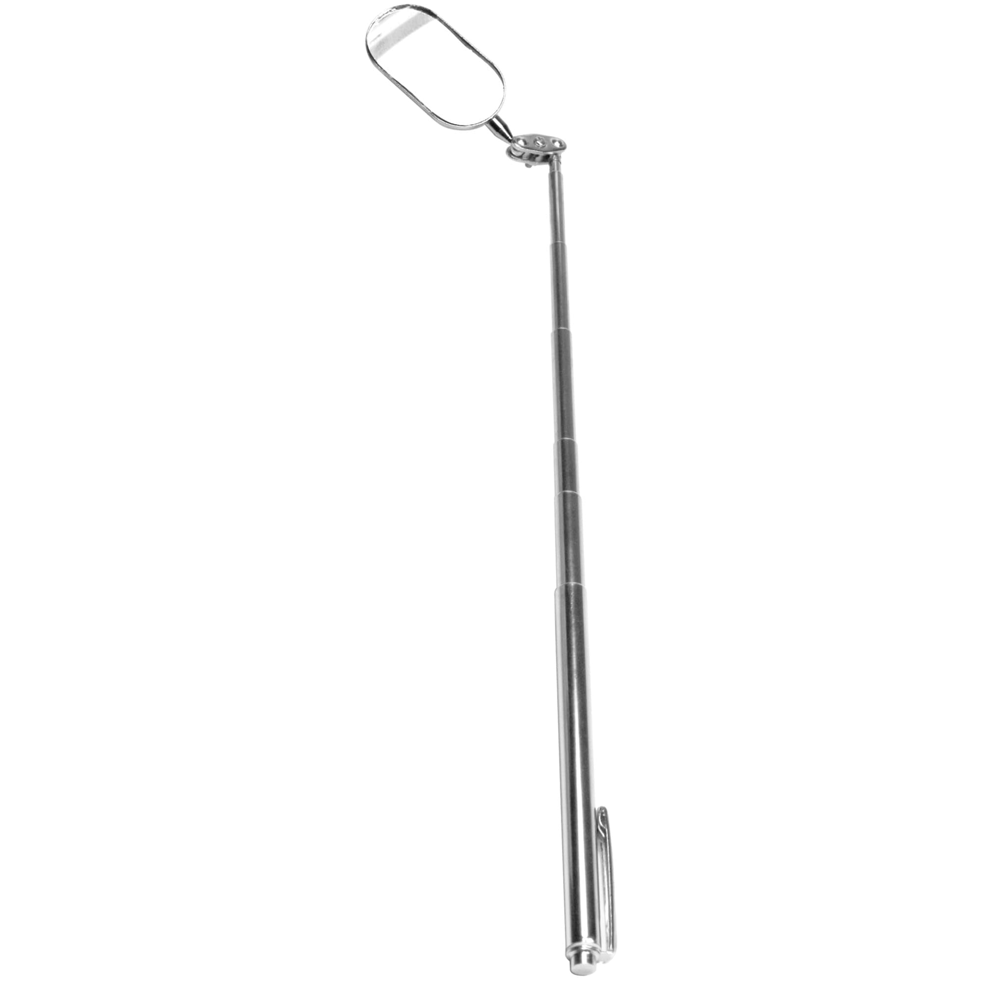 Telescoping Performance Tool W1258 Mirror (Small) - Compact Inspection Mirror with Adjustable Head and Extendable Handle for Hard-to-Reach Areas