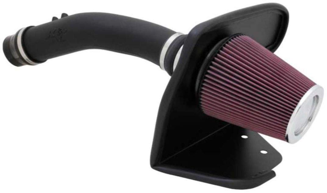 Cold Air Intake System K&N: High-Flow Air Filter, Increase Performance & Towing: Compatible with 1996-2004 FORD: Excursion, F250, F350, 57-2525-2
