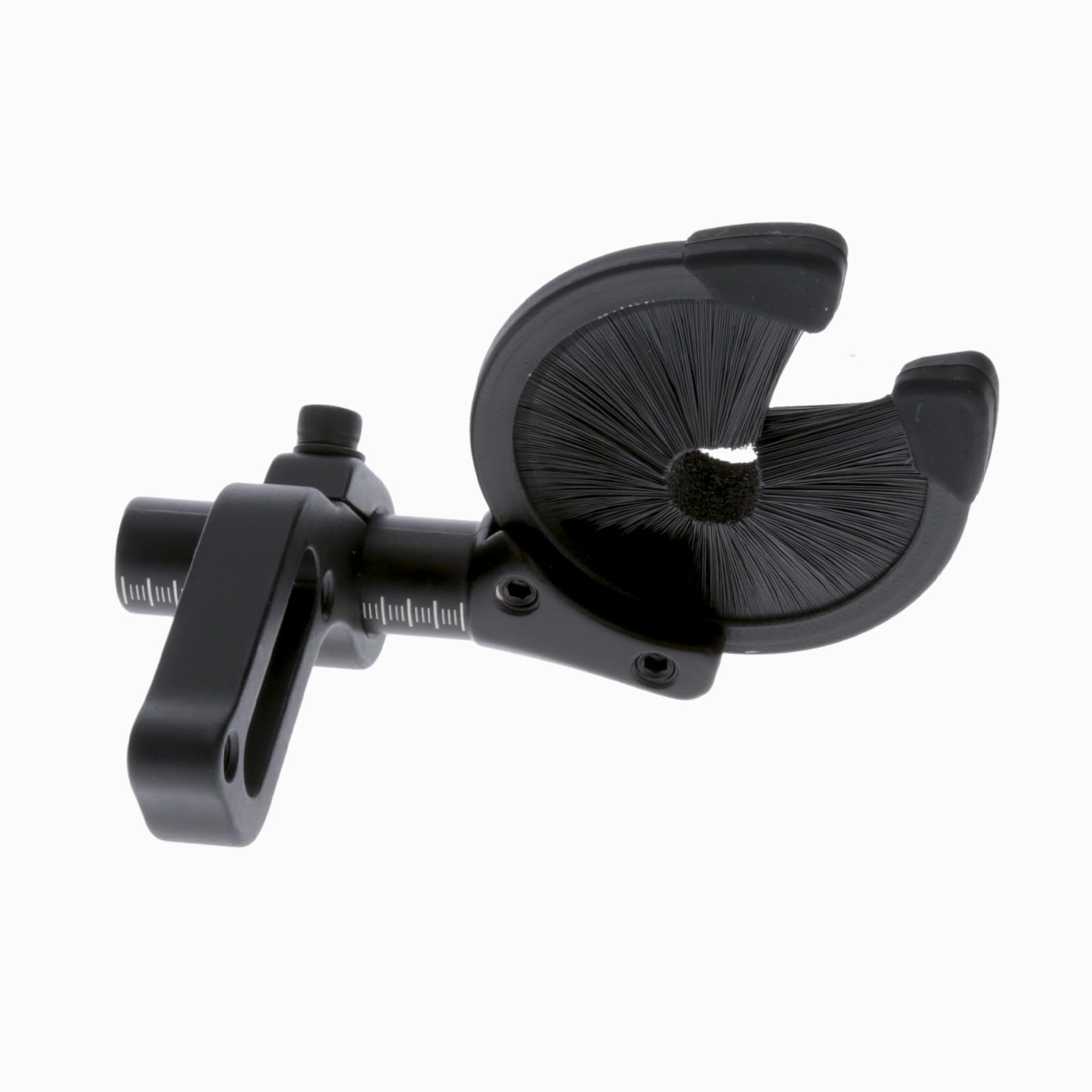 EZ-Rest TRUGLO Capture-Style Contained-Brush Left-Hand Convertible Ultra-Lightweight Quiet Tough All-Weather Black Archery Arrow Rest
