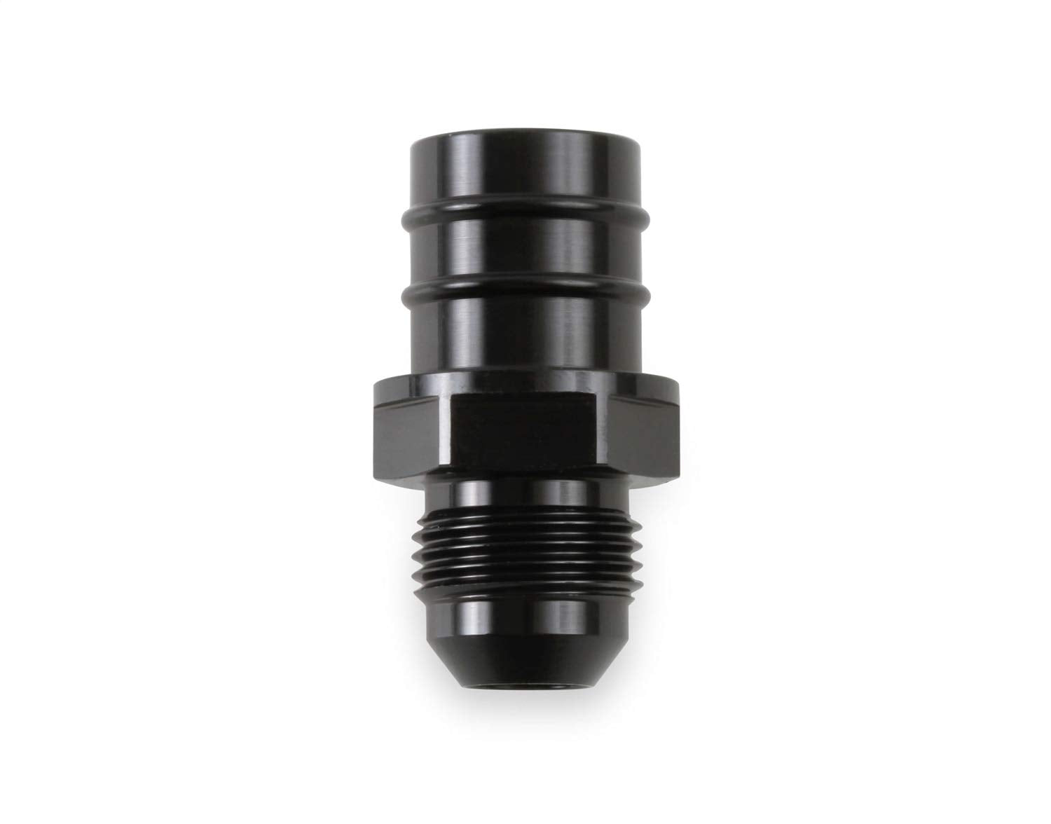 LS0038ERL EARL'S PERFORMANCE PLUMBING Adapter, Gm Ls Oem Pcv To 8An Male , Black
