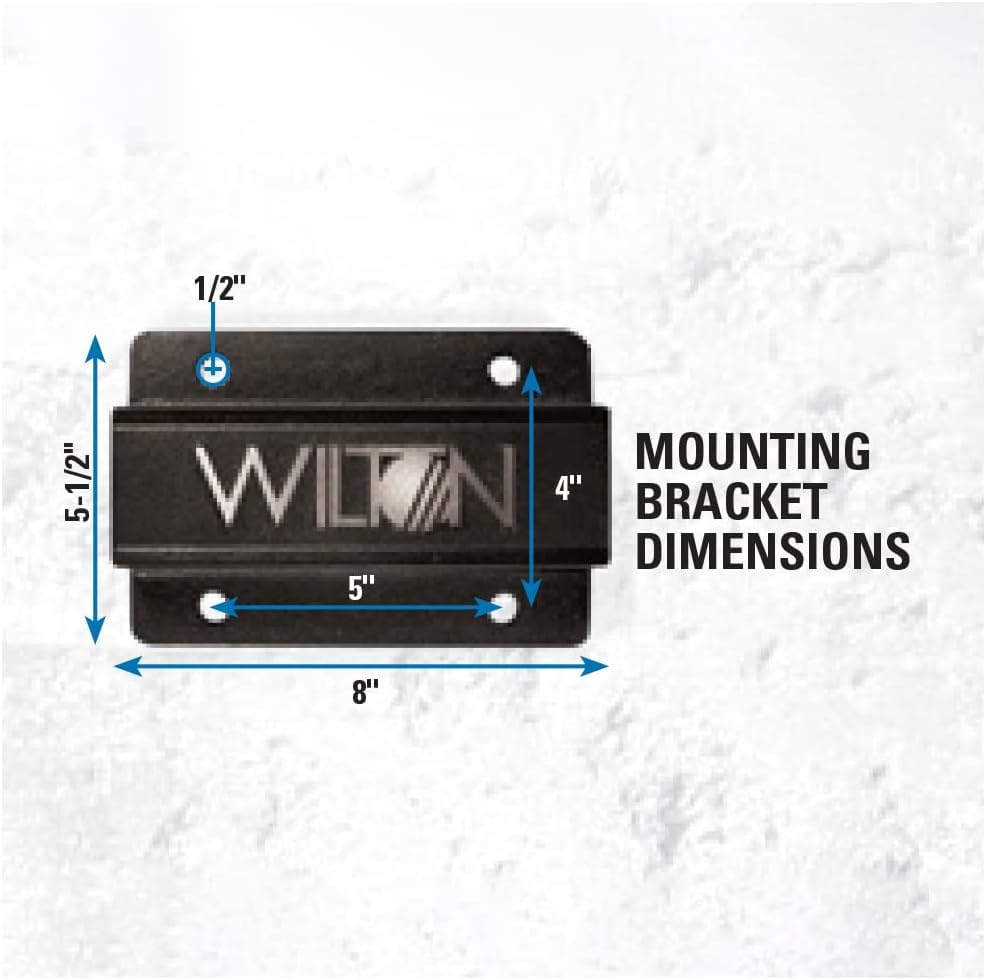 Wilton All-Terrain ATV Vise, 6" Jaw Width, 5-3/4" Max Jaw Opening, 5" Throat, 10" Riser (10900)