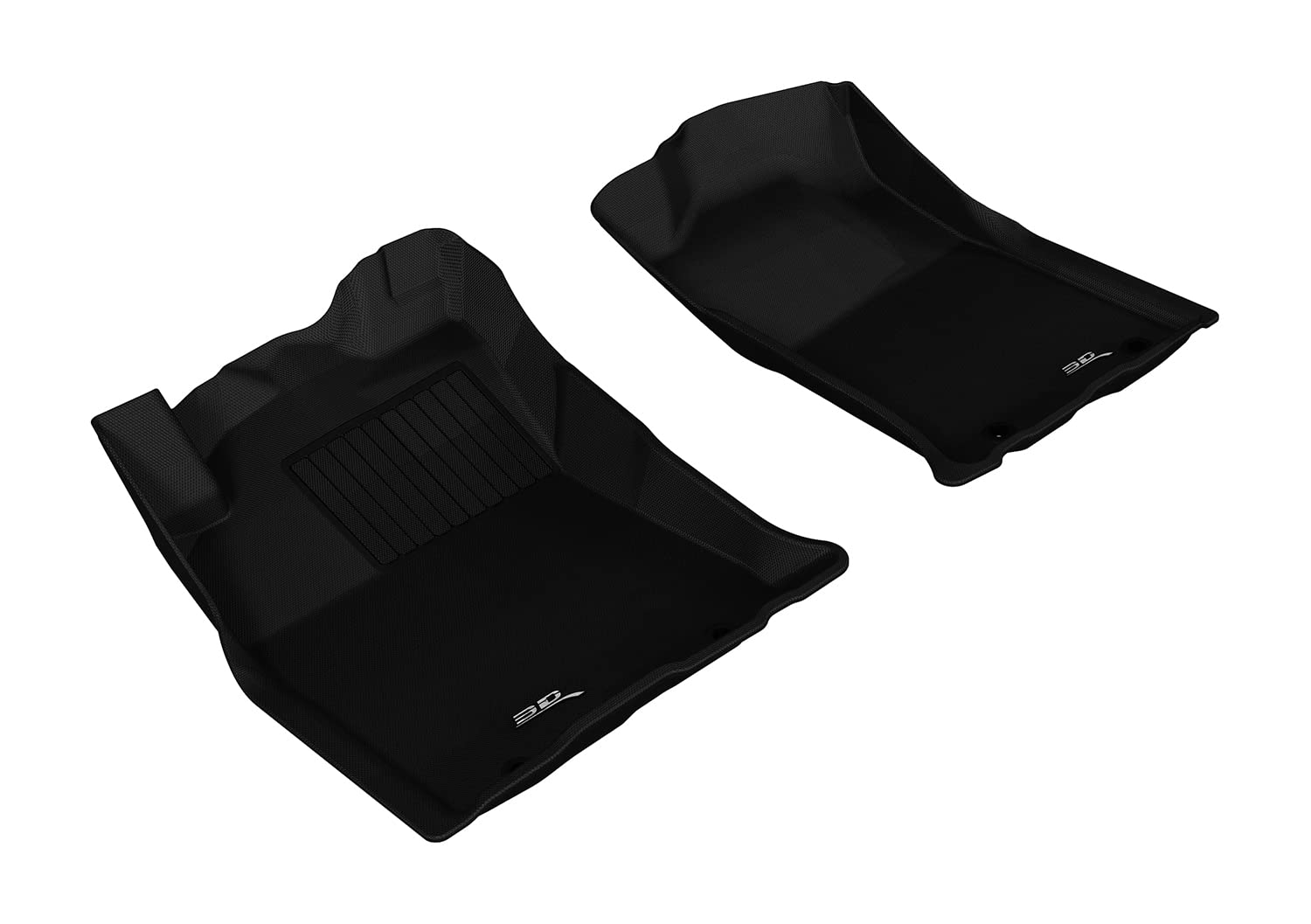 Kagu 3D MAXpider Custom Fit Floor Mat (Black) Compatible with Toyota Tacoma 2012-2015 - R1