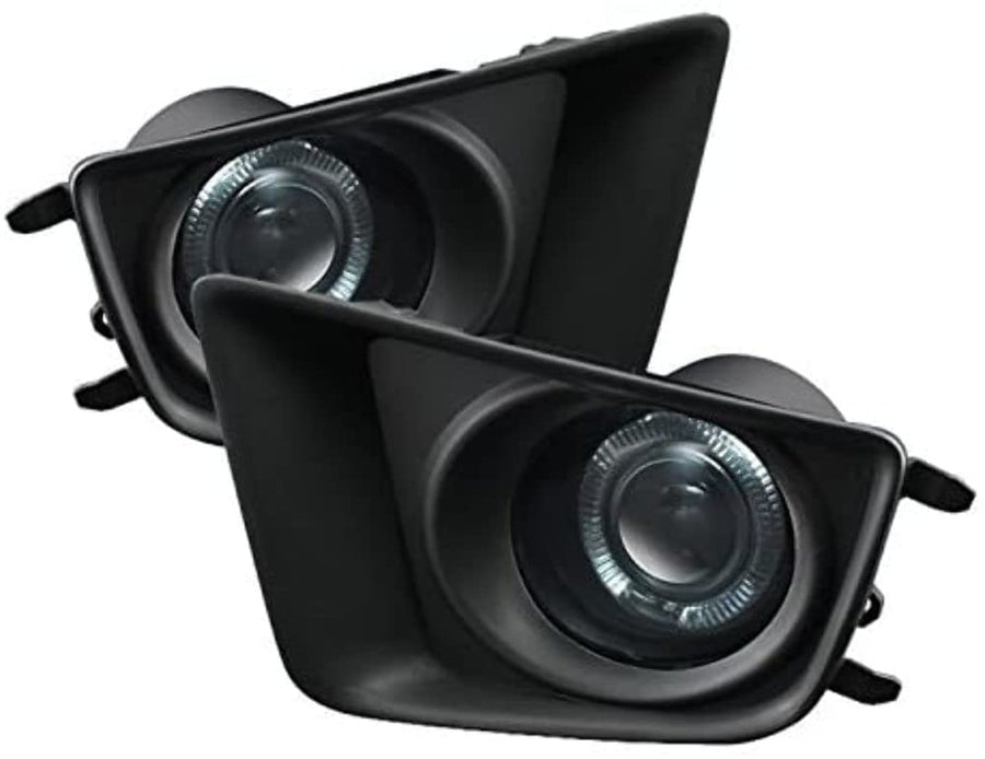 Projector Spyder Auto 5075147 Halo Style Fog Lights Black/Smoke