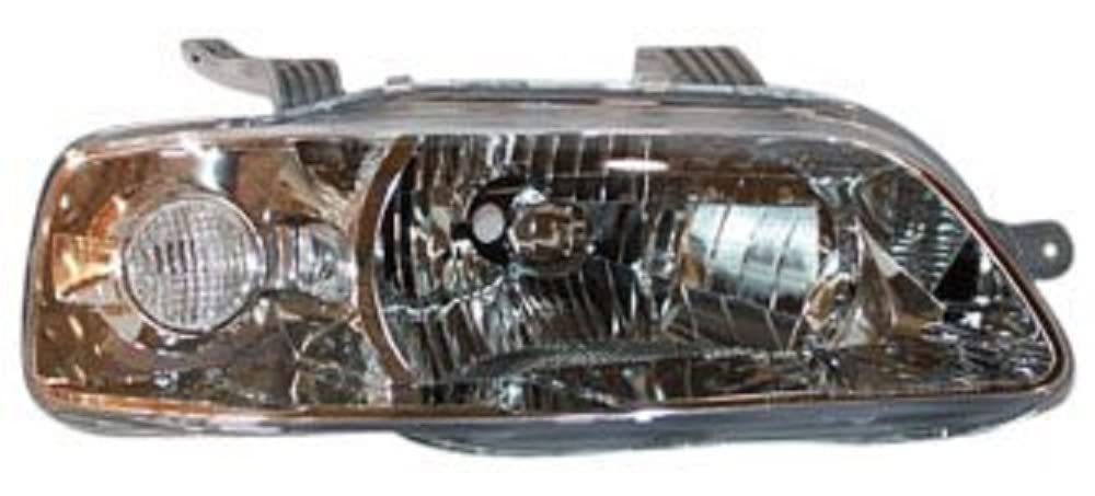 Right TYC Headlight Assembly Compatible with 2004-2006 Chevrolet Aveo