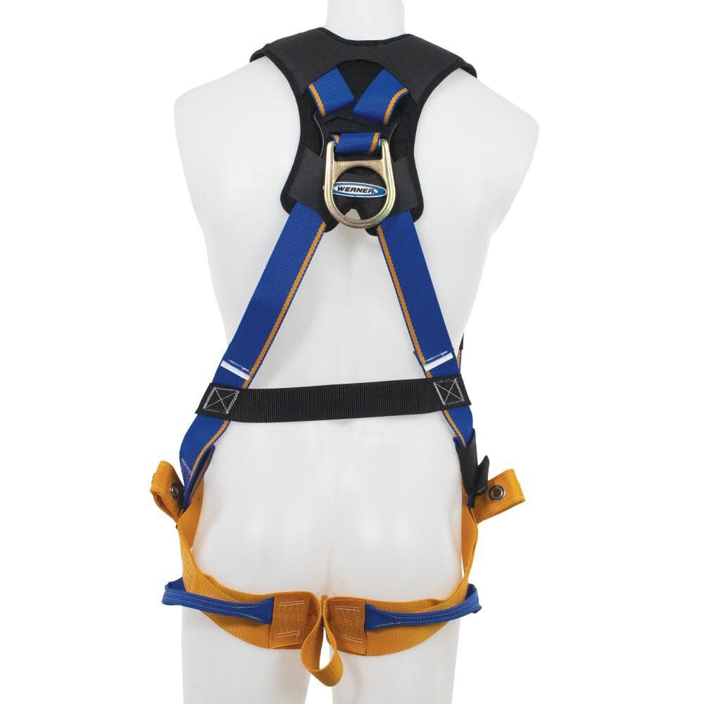 Blue Armor Werner Standard (1 D Ring) Harness (Xxl) Fall Protection Equipment