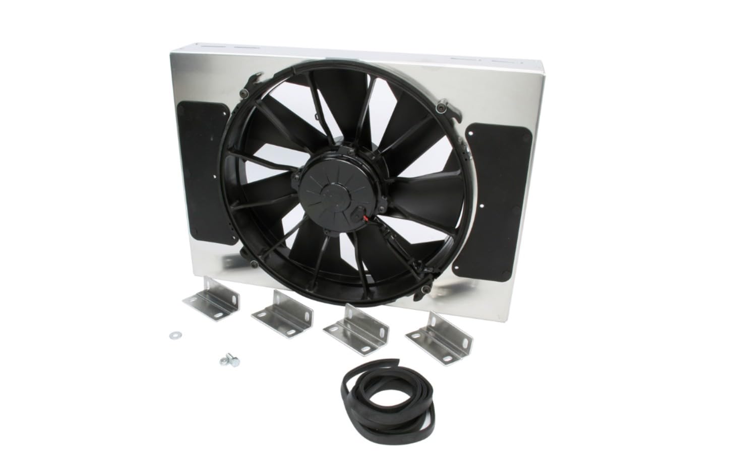 RAD Fan Derale 16814 with Alum Shroud Assembly, 1 Pack