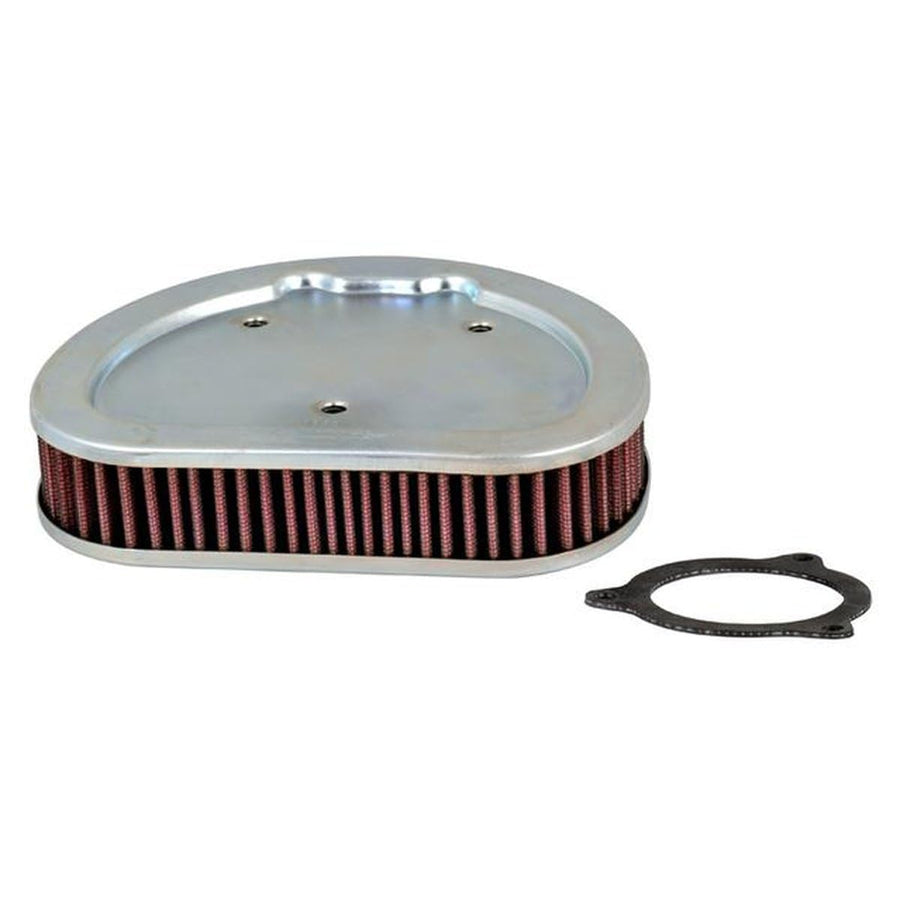 K&N Engine Air Filter: Powersport High Performance Air Filter: Fits 2008-2014 HARLEY DAVIDSON(FLTRX Road Glide Custom, FLHR Road King, FLHRC, FLHTC Electra Glide, and other select models) HD-1508