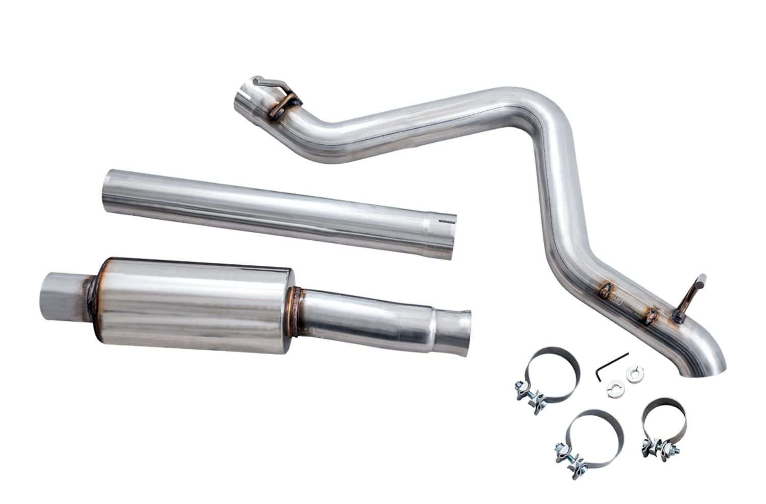 2018+ Jeep Wrangler JL/JLU AWE Tuning 2.0T Trail Edition Cat-Back Exhaust - 3015-21005