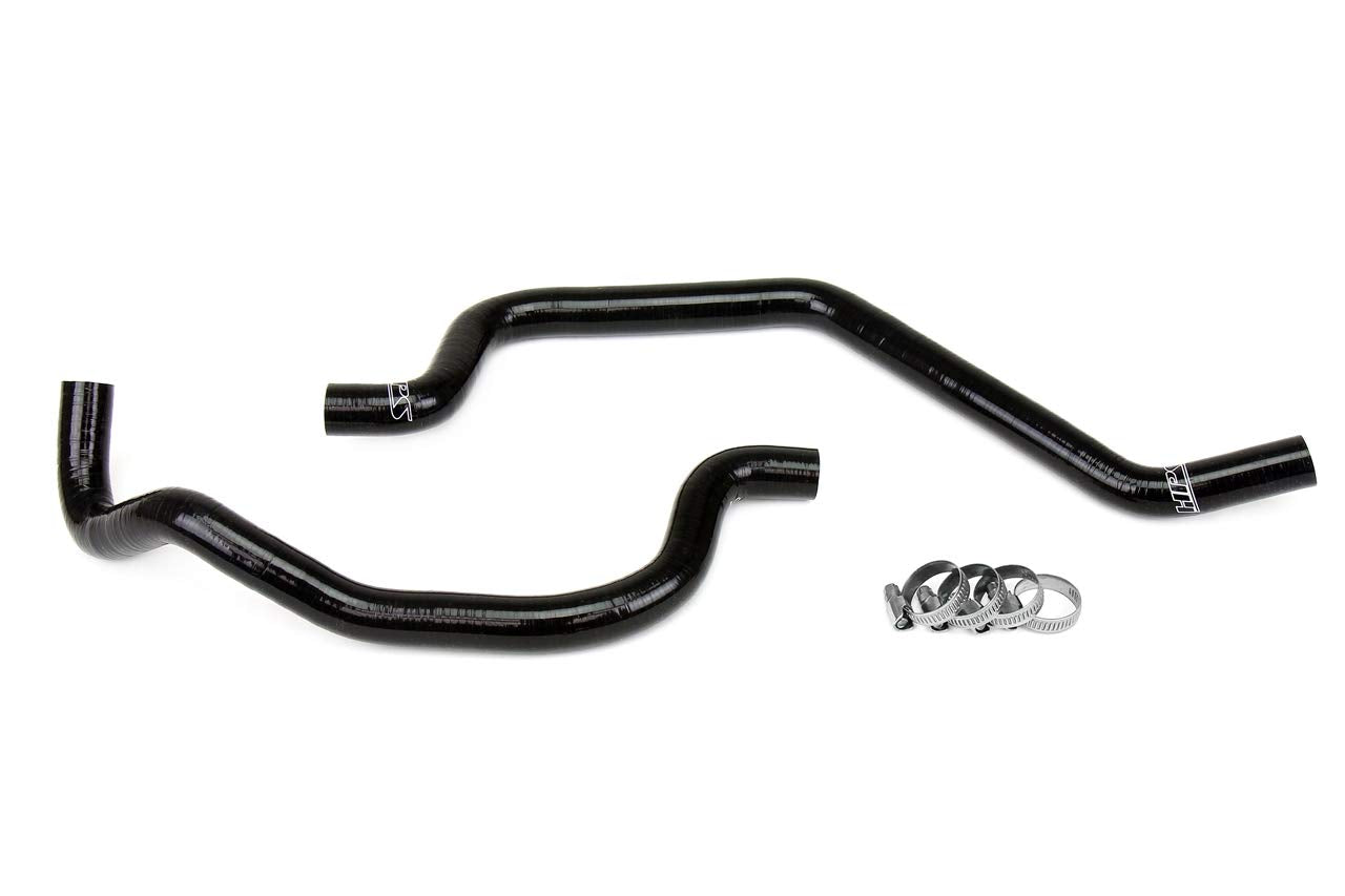 3-ply HPS Black Reinforced Silicone Heater Coolant Hose Kit 57-1888-BLK