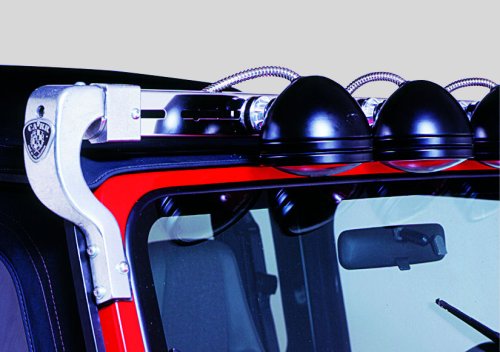 Light Bar CARR 210311 for TJ Wrangler Black Powder Coat
