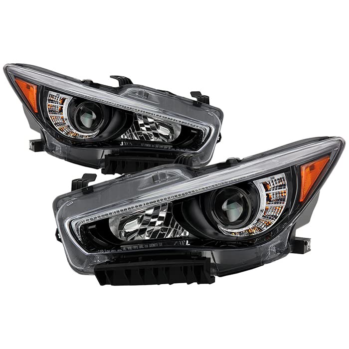 Projector Headlights Xtune (PRO-JH-IQ5014-4D-AM-BK) (POE)