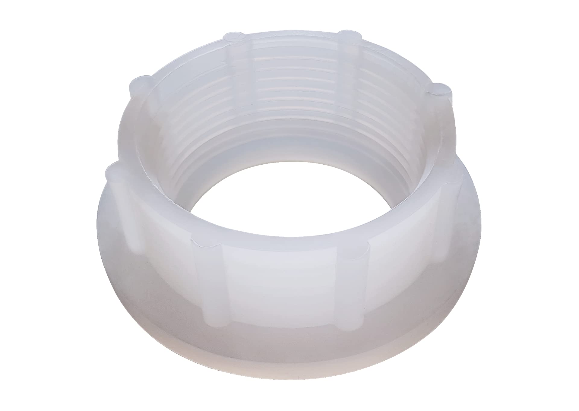 Spin ICON 14223 Fitting, Raised, 1 1/2" FPT, White