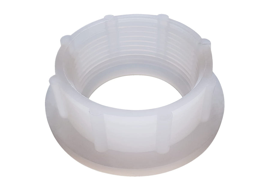 Spin ICON 14223 Fitting, Raised, 1 1/2" FPT, White