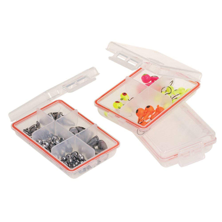 Small Plano Waterproof Boxes Quantity of Three, 106100, Clear