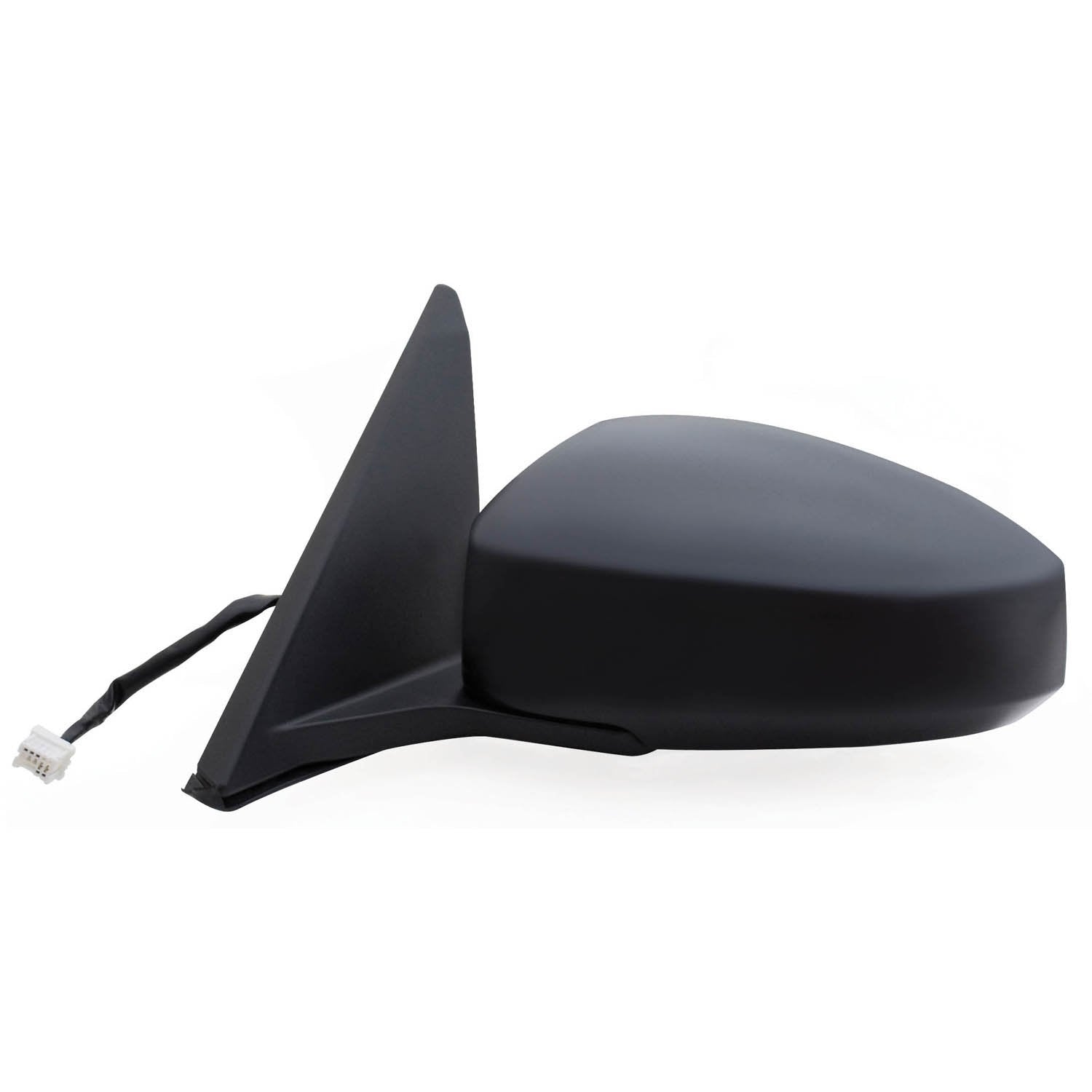 Fit System Mirror Driver Side for Nissan 350Z Touring Model, Black PTM, Heated Power, Foldaway