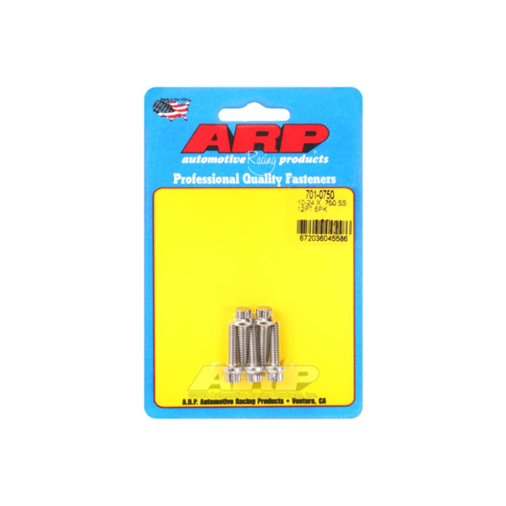 ARP 701-0750 Bolt SS (10-24 x .750 12pt s)