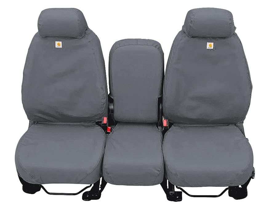 Carhartt Custom SeatSaver Front Row Seat Covers - Gravel