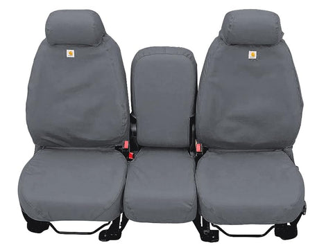 Carhartt Custom SeatSaver Front Row Seat Covers - Gravel