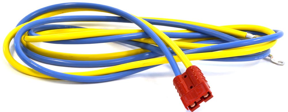 50 Amp Battery Lead WARN 72888 Accessory: Power Cable with Quick Connect System Plug, 96" Length