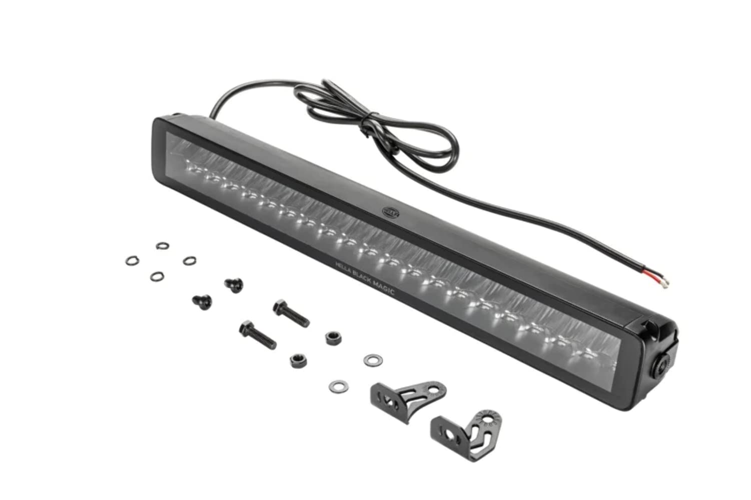 Black Magic Hella LED Series 21.5 Inch Double Lightbar - LED Spotlight- Performance High Beam Off-Road Light for Pickup Trucks, ATV, SUV, 4x4, Jeep, Tractors / 358176401