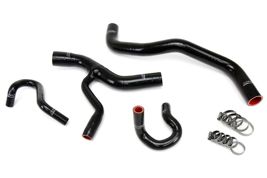 Black HPS 57-1416-BLK Silicone Radiator Coolant/Heater Hose Kit