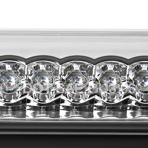 Chrome Clear Spec-D Tuning LED 3rd Brake Light Compatible with 1994-1999 Chevy C/K 1500 2500 3500, 2000 Chevy C/K 2500 3500