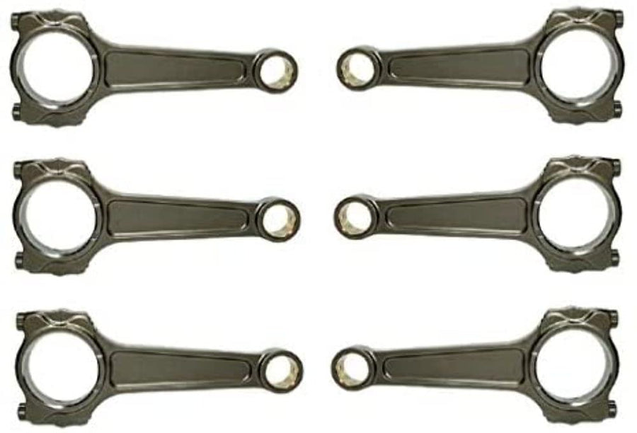 Connecting Rod Set Manley 14082-6 (Ford 3.5L/3.7L Eco Boost ARP 8740 6.011in L w/ .9063in Pin H Beam), 1 Pack