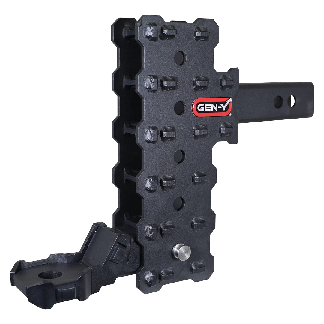 7" Offset Drop Hitch GEN-Y with Ball Mount for 2" Receiver, 7,000 LB Towing Capacity, 700 LB Tongue Weight