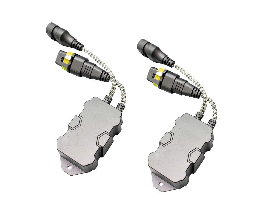 Race Sport RSCAS002 - All Solution Canbus Decoder for 9005, 9006, 9012, H10, H12 - Plug N Play with LED and HID Kits - Sold in Pairs
