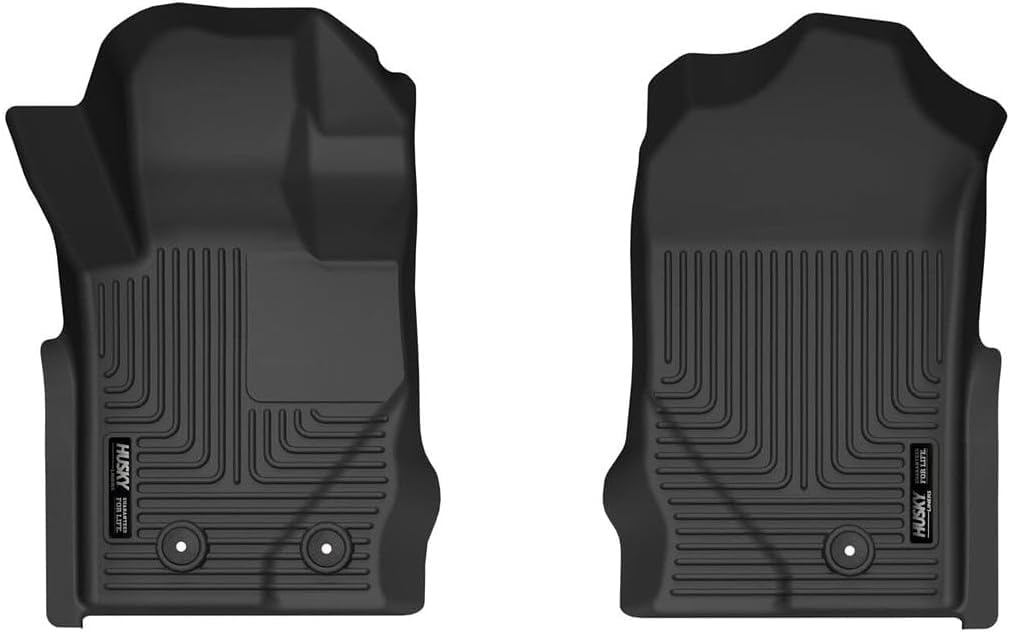 Husky Liners Floor Mats X-act Contour | Fits 2021-2024 Ford Bronco | Front Row, 2-pc Black - 55941