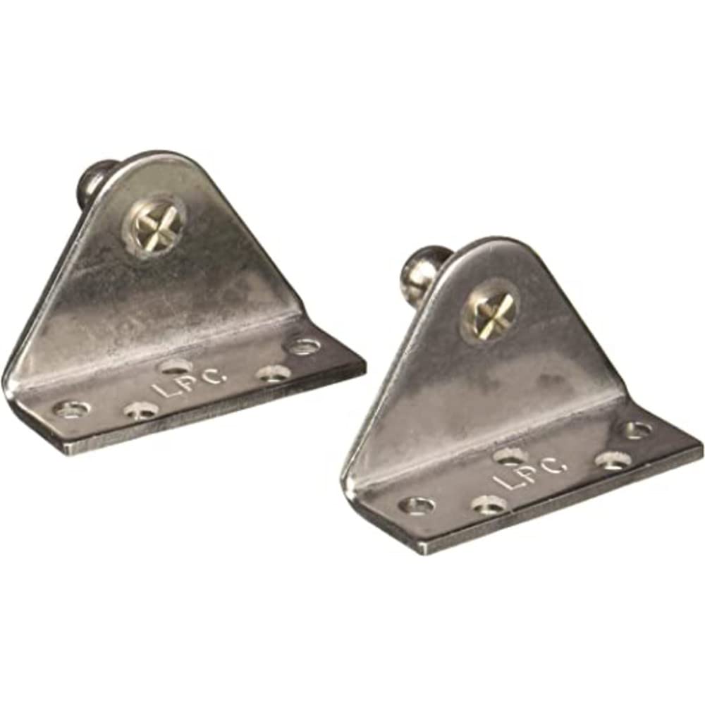 G-1085SS Whitecap Industries attwood Gas Spring Mounting Bracket (Pair),Silver