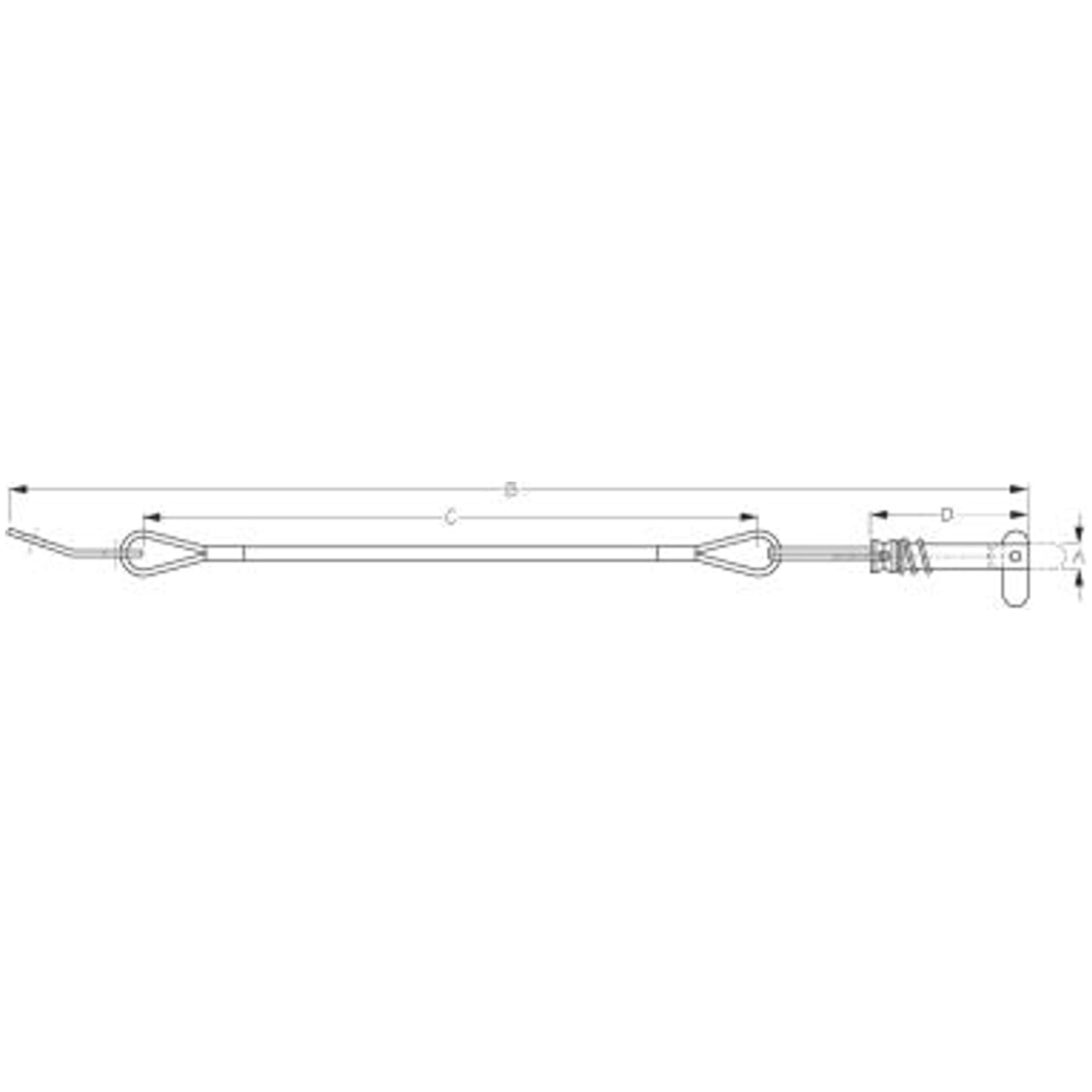 Toggle Pin and Lanyard Sea Dog 299986-1 - Straight