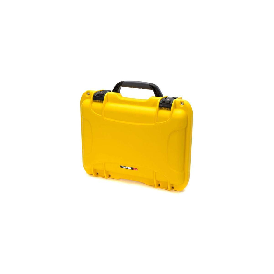 Waterproof Nanuk 923 Hard Case with Foam Insert and Incorporated TSA Approved Travel Lock Latches - Yellow