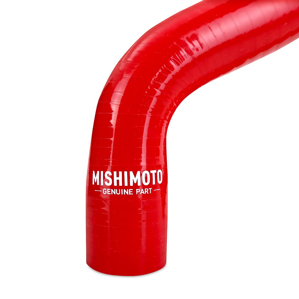 Mishimoto Intercooler Coolant Hose Kit Silicone Compatible With Infiniti Q50/Q60 3.0T 2016+, Red