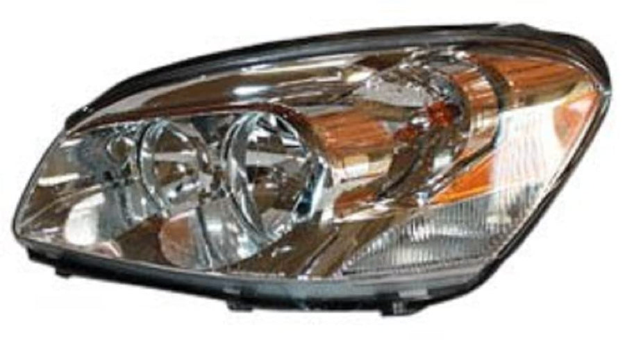 Left TYC Headlight Assembly Compatible with 2006-2011 Buick Lucerne