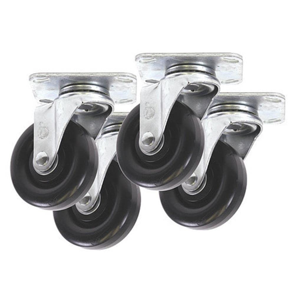 Caster Kit Portacool,12" L x 12" W x 4" H Size, Black (PARPACCST400)