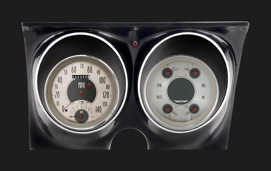 Classic Instruments All American CAM67AN Nickel Direct Fit Gauge Set Compatible with 1967 Camaro