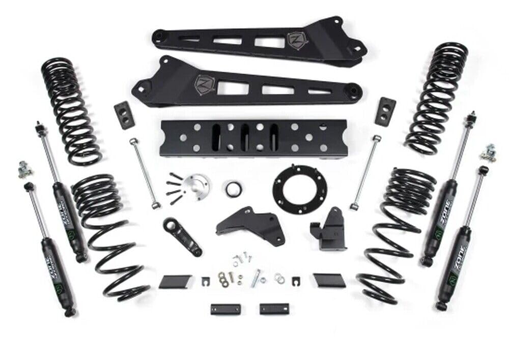 Zone Offroad ZOND124 | 2019-2023 Ram 2500 GAS (BH, Laramie, Ltd, LL, LS, Outdoorsman, R/T, SLT/HD, ST, Sport, Tradesman) | Radius Arm 5.5 in Suspension Lift Kit | No Shocks