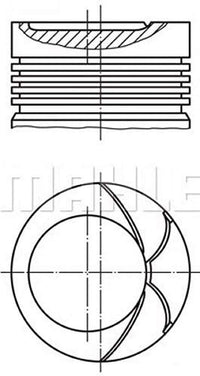 Engine MAHLE Piston 034 92 01