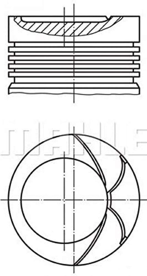 Engine MAHLE Piston 034 92 01